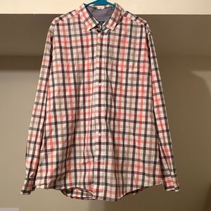 Mens XLT (46-48) button down long sleeve dress shirt. EUC!